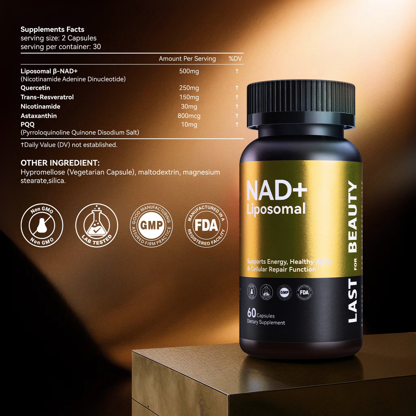 LAST FOR BEAUTY Liposomal NAD+