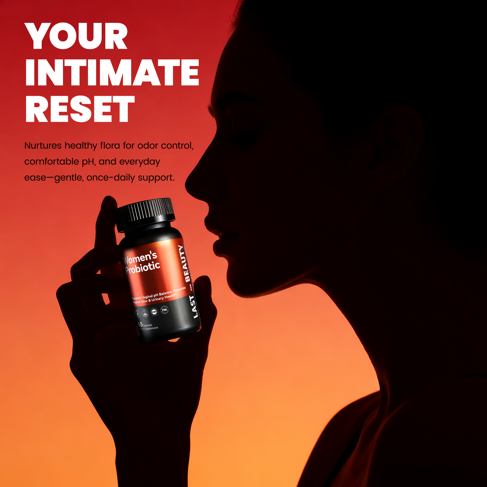 LAST FOR BEAUTY Women's Probiotic