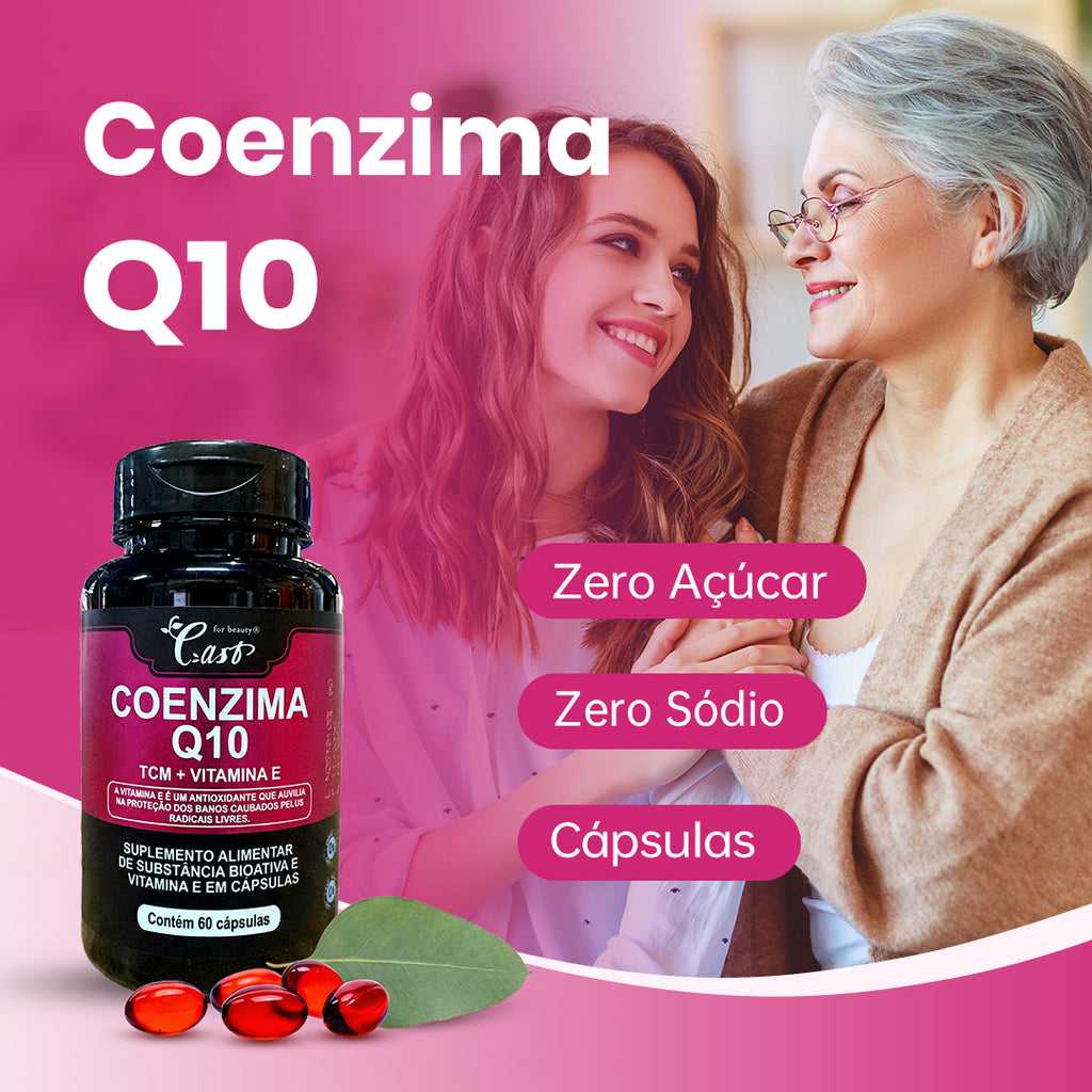 LAST COQ10 CAPSULES—SUPLEMENTO ALIMENTAR COENZIMA Q10 + TCM + VITAMINA E - 60 CÁPSULAS