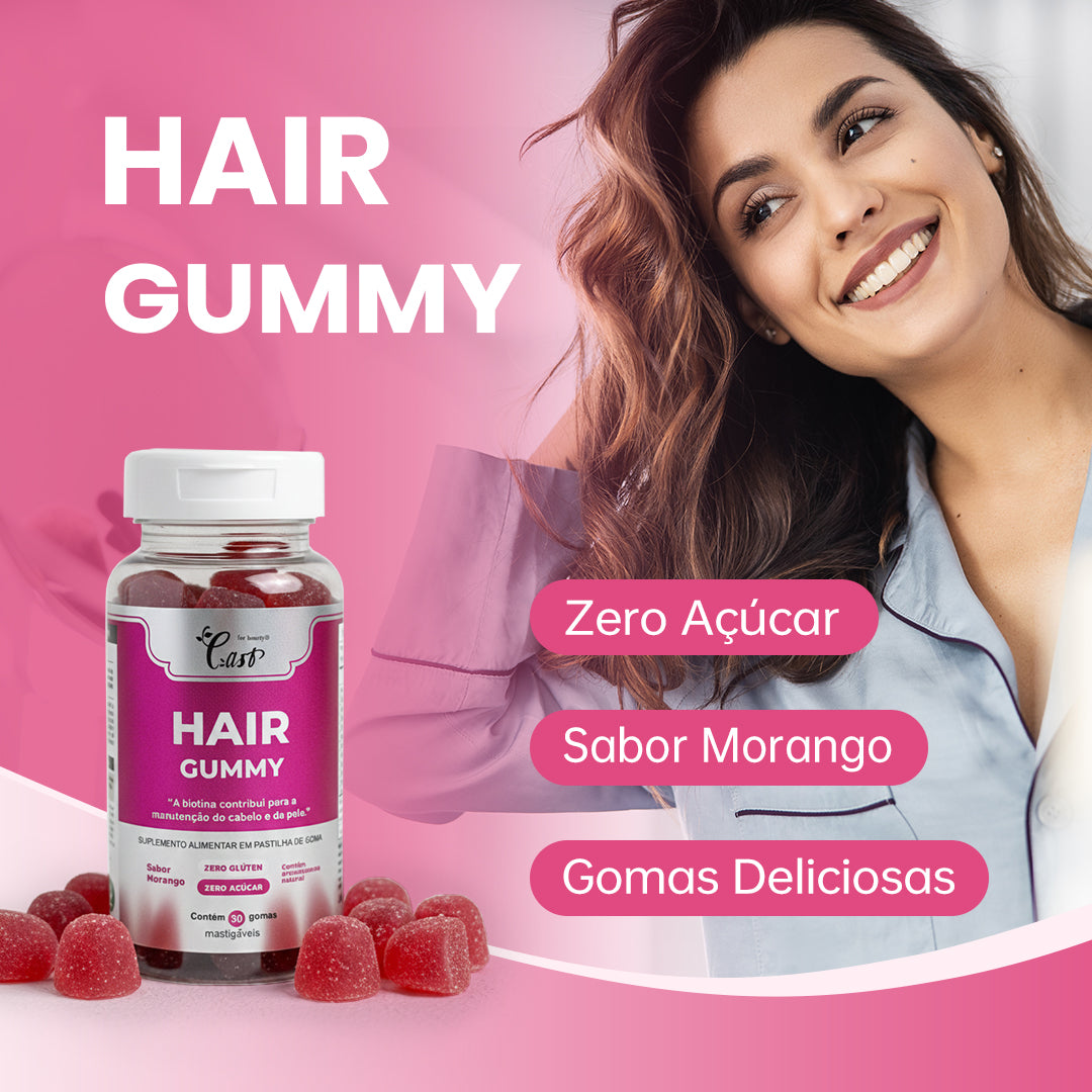 LAST HAIR GUMMY—SUPLEMENTO ALIMENTAR DE HAIR - 30 GOMAS DE  2,5g