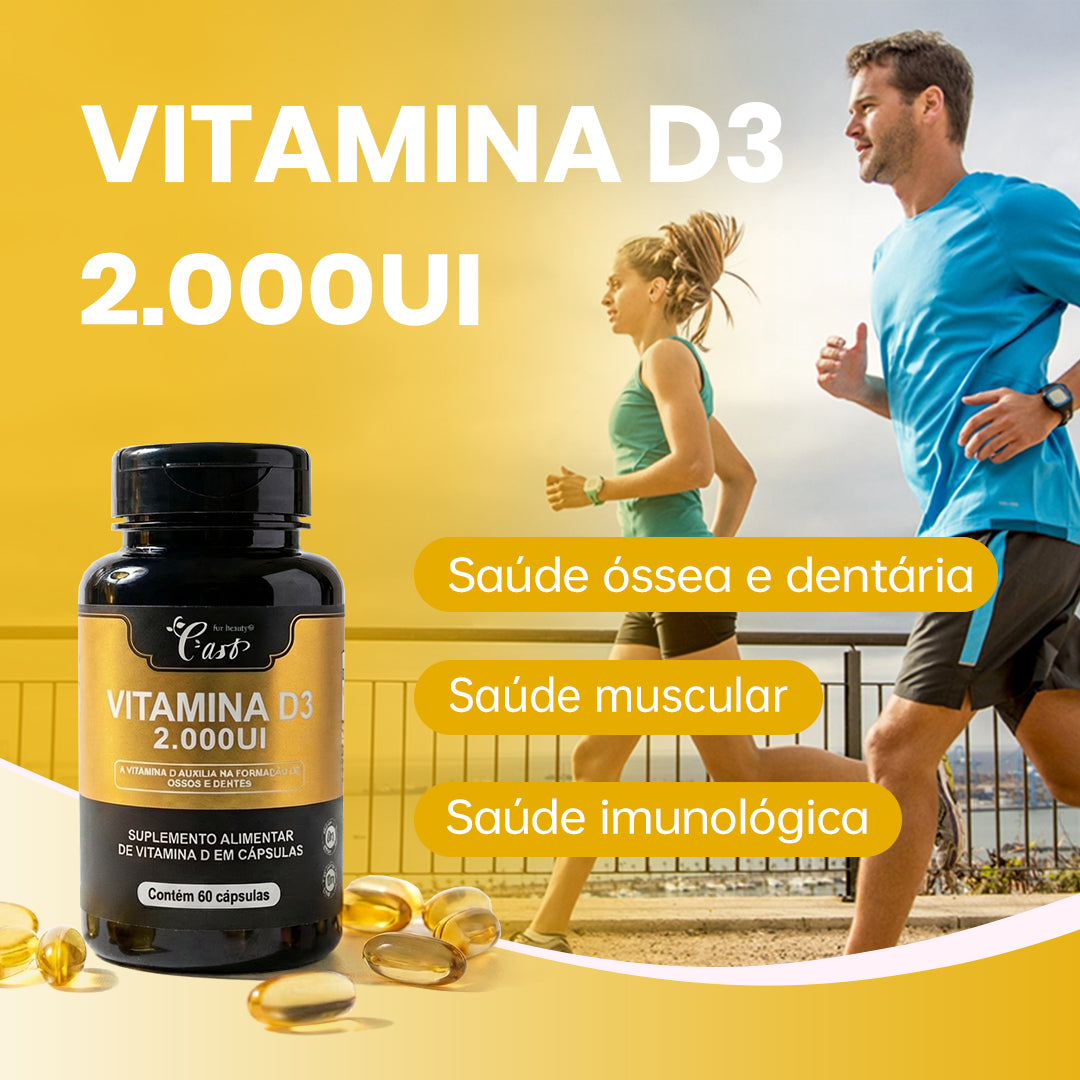 LAST VITAMIN D3 CAPSULES—SUPLEMENTO ALIMENTAR VITAMINA D3 2000UI - 60 CÁPSULAS