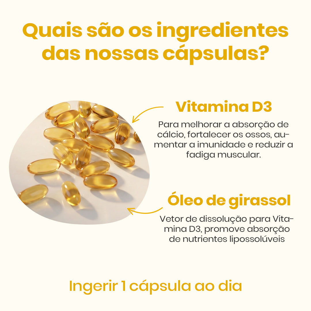 LAST VITAMIN D3 CAPSULES—SUPLEMENTO ALIMENTAR VITAMINA D3 2000UI - 60 CÁPSULAS