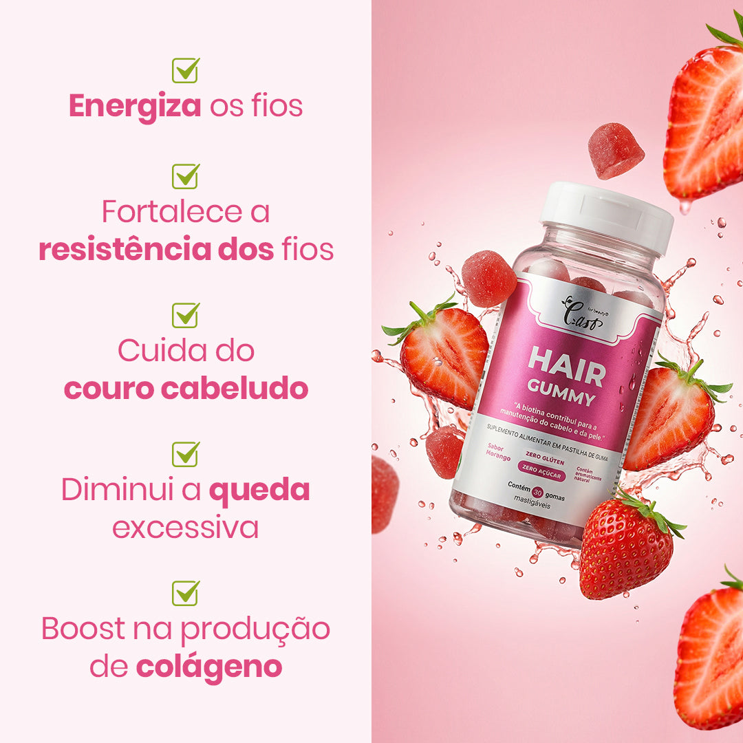 LAST HAIR GUMMY—SUPLEMENTO ALIMENTAR DE HAIR - 30 GOMAS DE  2,5g