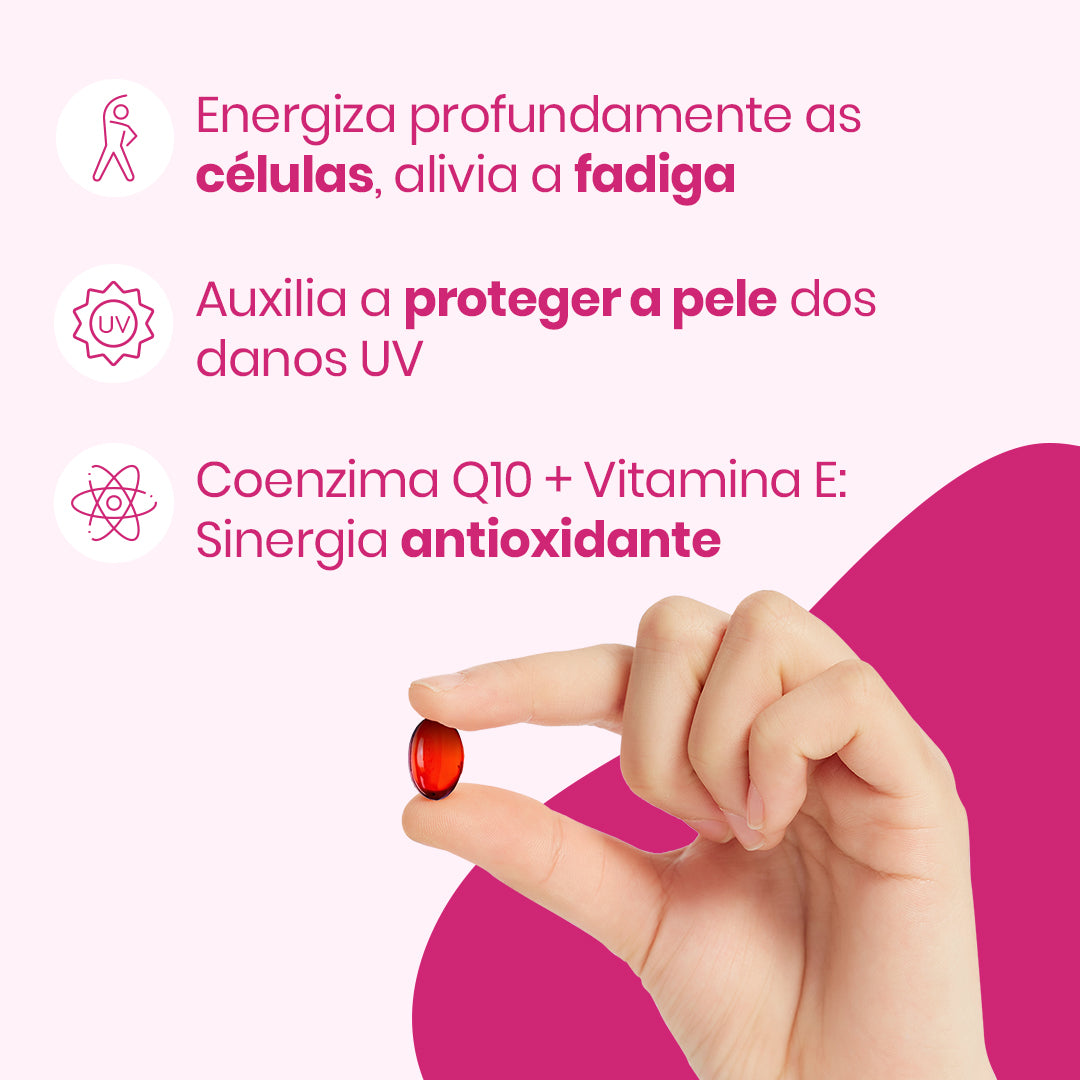 LAST COQ10 CAPSULES—SUPLEMENTO ALIMENTAR COENZIMA Q10 + TCM + VITAMINA E - 60 CÁPSULAS