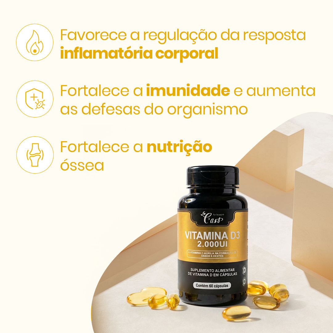 LAST VITAMIN D3 CAPSULES—SUPLEMENTO ALIMENTAR VITAMINA D3 2000UI - 60 CÁPSULAS