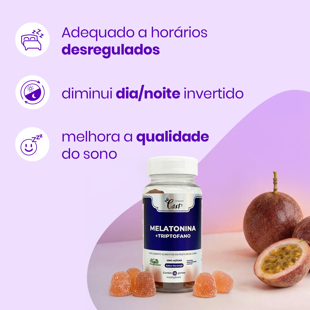 LAST MELATONINA+TRIPTOFANO GUMMY—SUPLEMENTO ALIMENTAR MELATONINA + TRIPTOFANO - 30 GOMAS DE  2,5g
