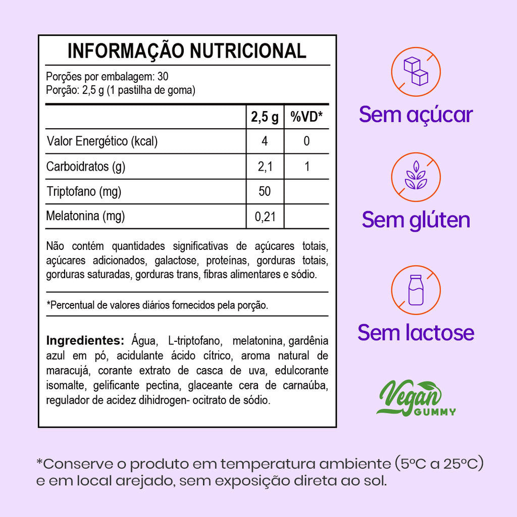 LAST MELATONINA+TRIPTOFANO GUMMY—SUPLEMENTO ALIMENTAR MELATONINA + TRIPTOFANO - 30 GOMAS DE  2,5g
