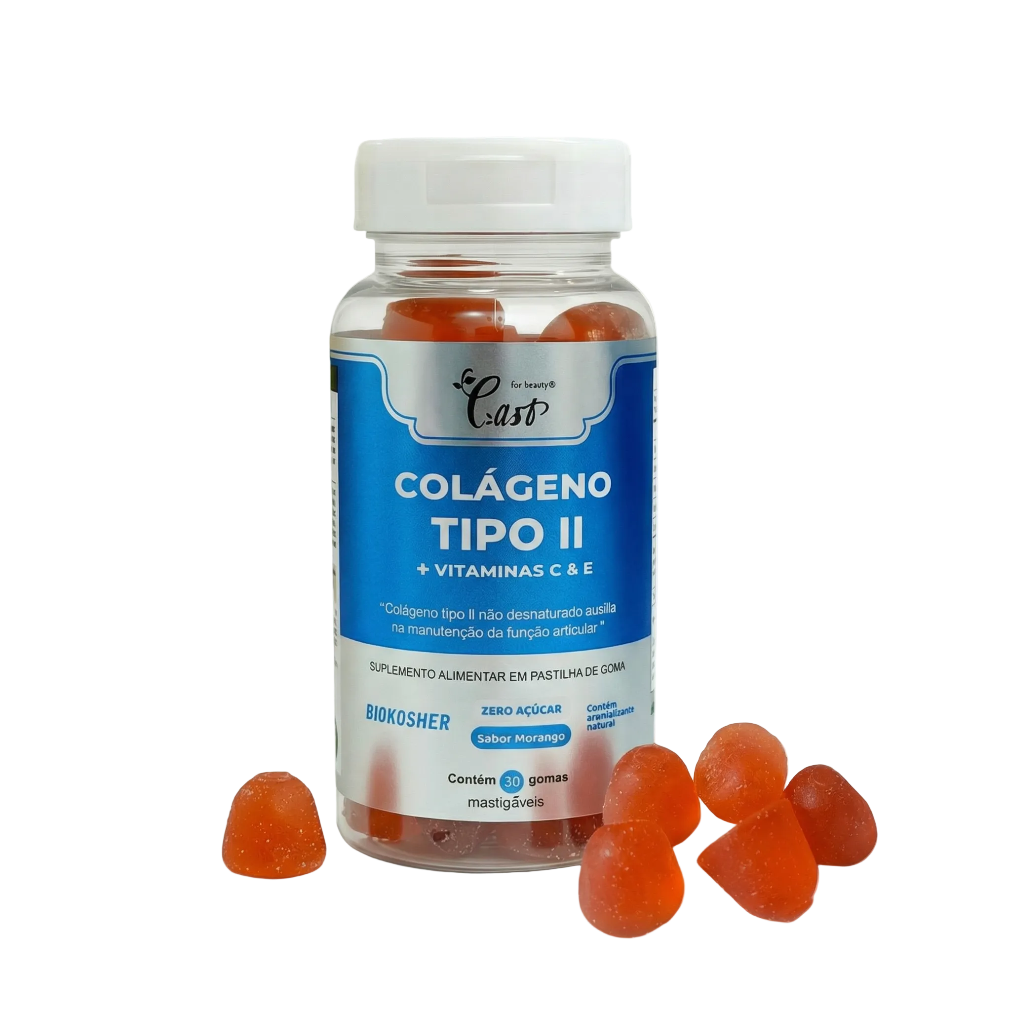 LAST TYPE II COLLAGEN GUMMY—SUPLEMENTO ALIMENTAR DE COLÁGENO TIPO II - 30 GOMAS DE  2,5g