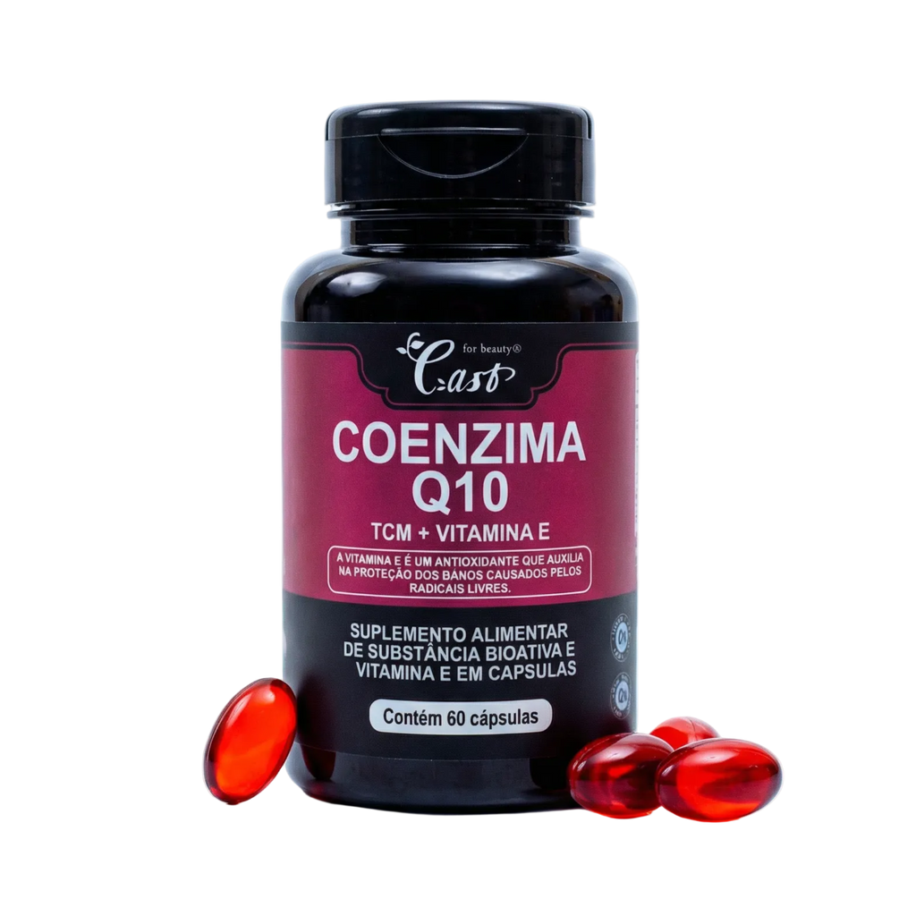 LAST COQ10 CAPSULES—SUPLEMENTO ALIMENTAR COENZIMA Q10 + TCM + VITAMINA E - 60 CÁPSULAS