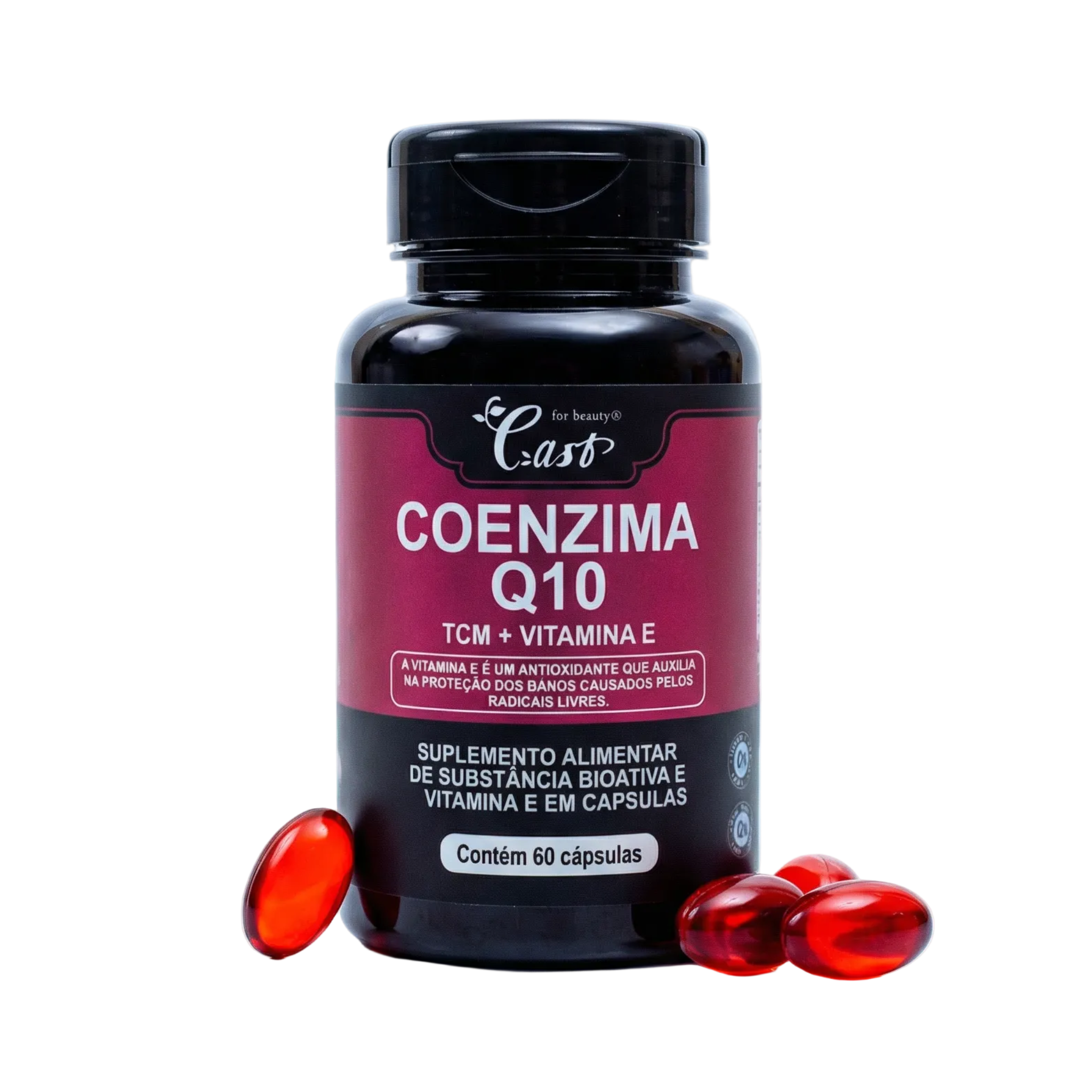 LAST COQ10 CAPSULES—SUPLEMENTO ALIMENTAR COENZIMA Q10 + TCM + VITAMINA E - 60 CÁPSULAS