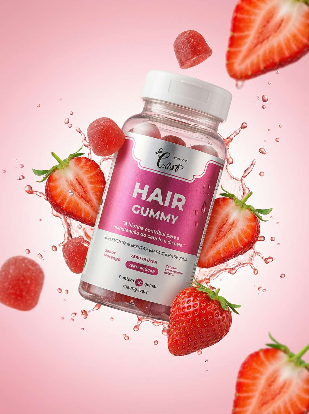 LAST HAIR GUMMY—SUPLEMENTO ALIMENTAR DE HAIR - 30 GOMAS DE  2,5g