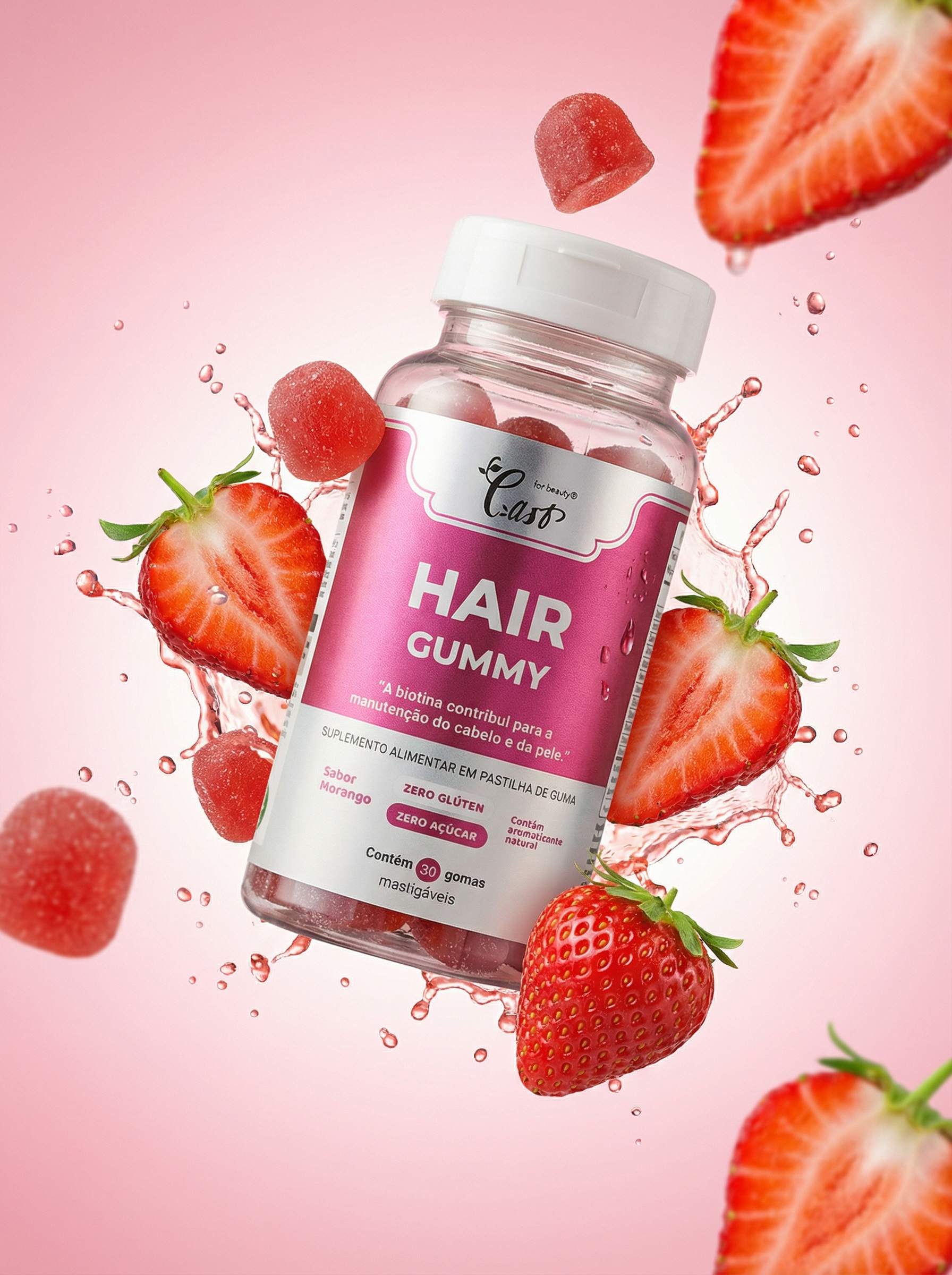 LAST HAIR GUMMY—SUPLEMENTO ALIMENTAR DE HAIR - 30 GOMAS DE  2,5g